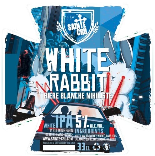 Bière blanche White Rabbit Brasserie Sainte-Cru