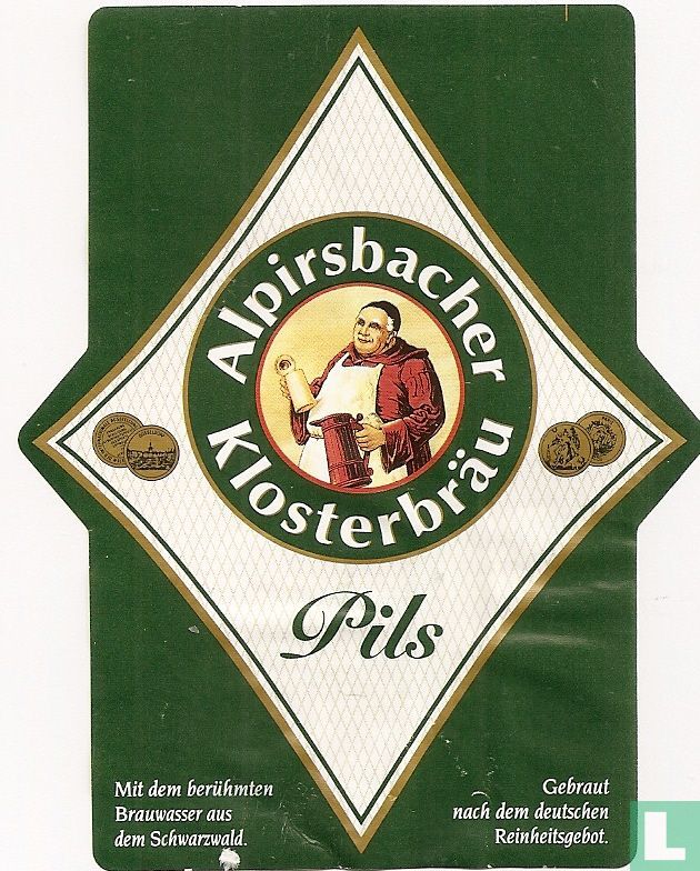 Alpirsbacher Klosterbrau bière pils à mulhouse